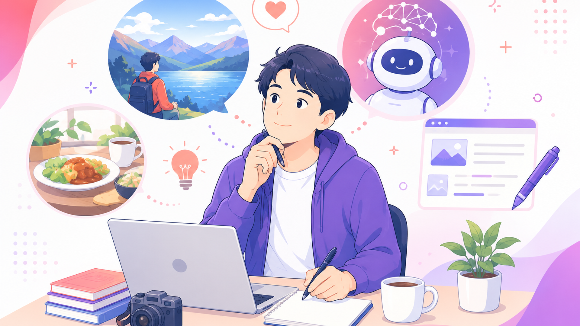 生成AI時代のブログで実体験を記事にする人物